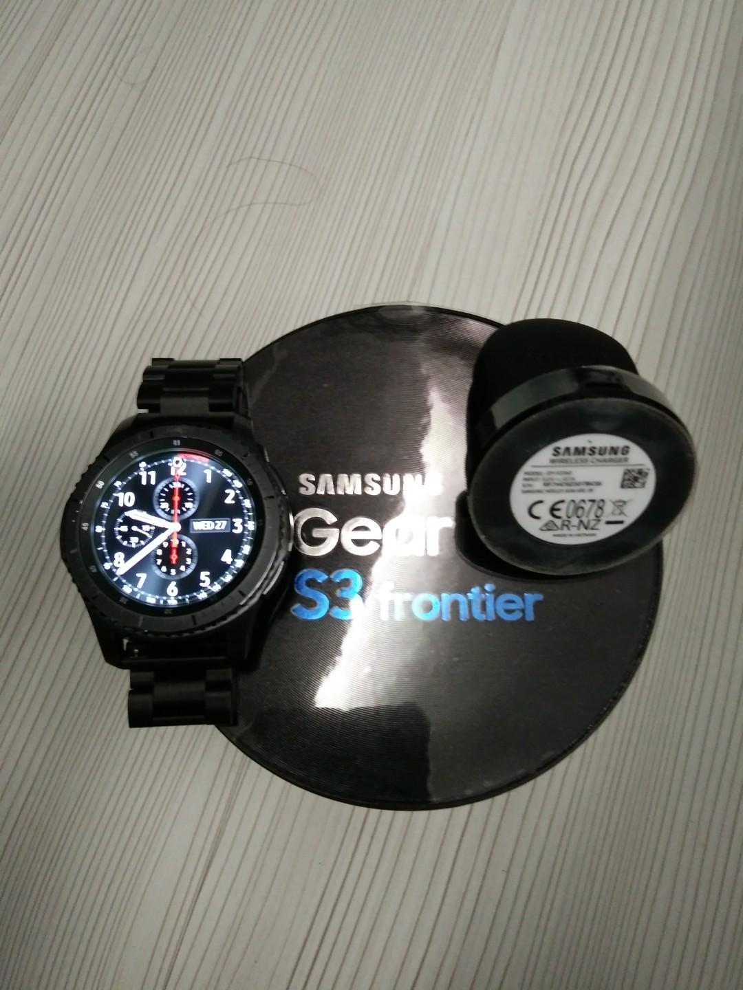 Samsung Gear S3 Frontier Men S Fashion Watches On Carousell