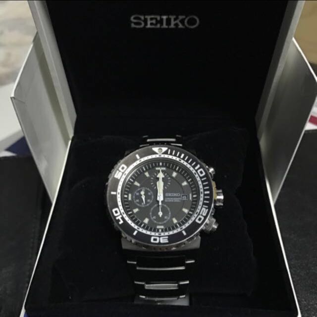 SEIKO CHRONOGRAPH DIVER'S 200M WATCH (7T92-0JG0), Luxury, Watches on  Carousell