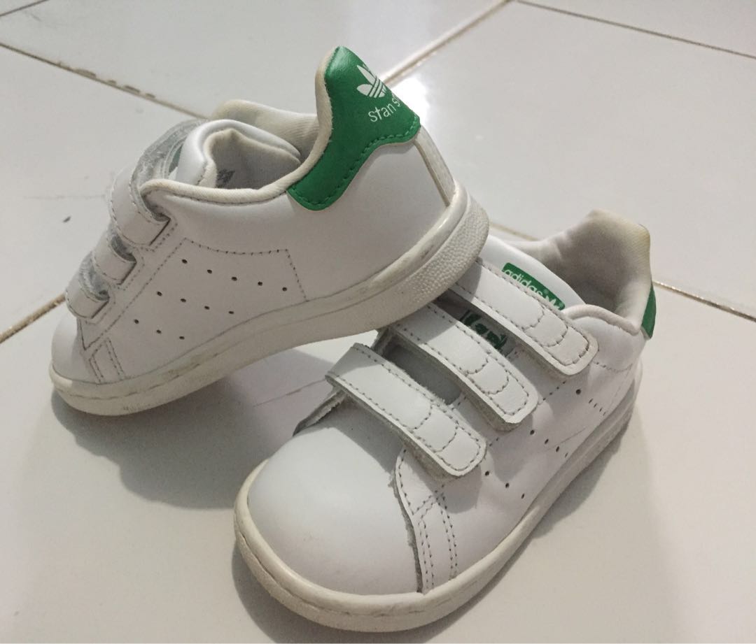 Sepatu Anak Cowok Ori Adidas Stan Smith Sz 24 Bayi Anak Lainnya Di Carousell