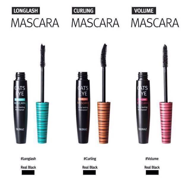 SKINAZ CATS EYE MASCARA 8g, Beauty & Personal Care, Face, Makeup on