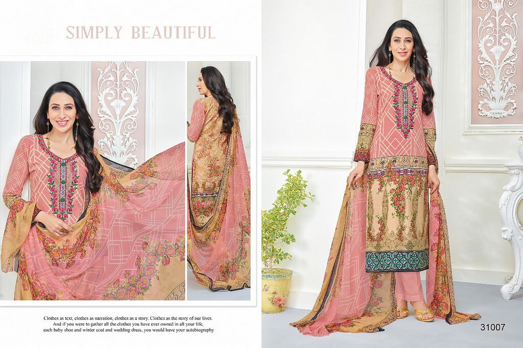 Suave Glaze Cotton Printed Party Wear Salwar Kameez Women S Fashion Clothes Others On Carousell