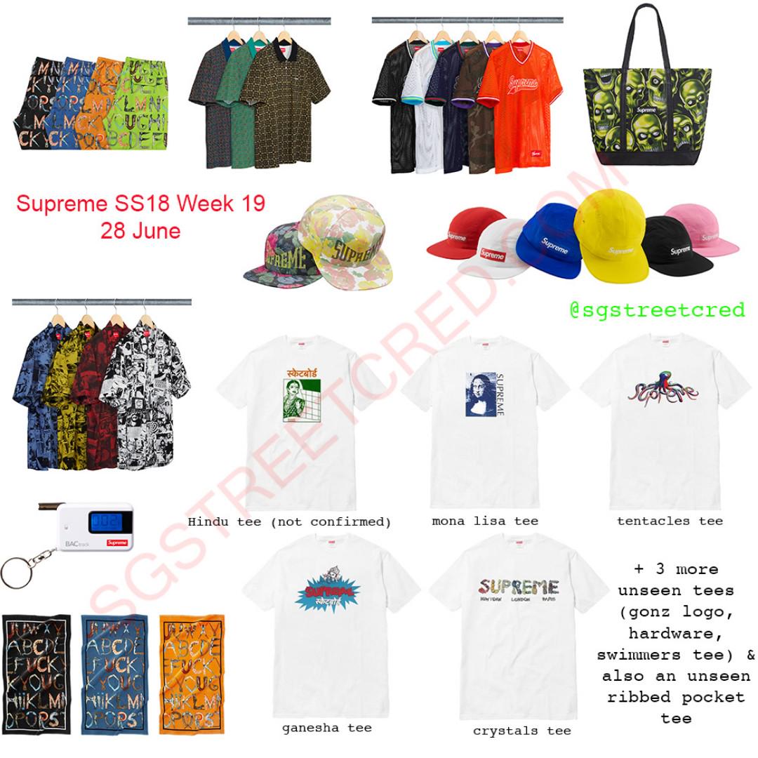 Supreme ss19 shop week 19