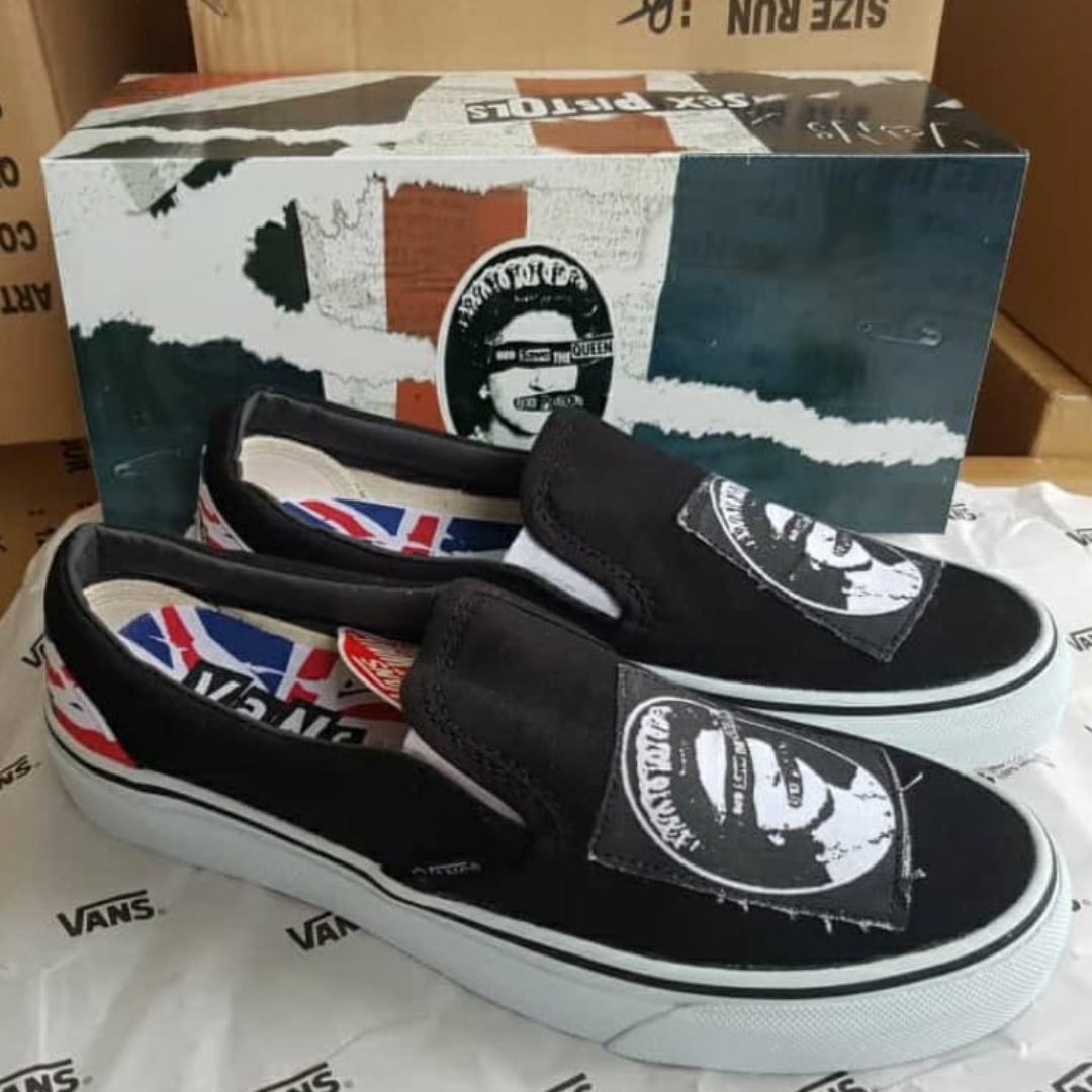 vans slip on sex pistols