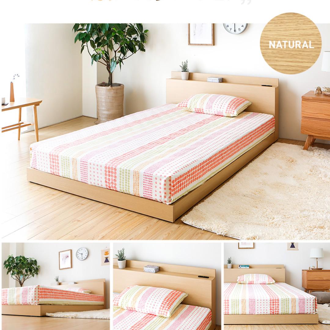 Velvet Bed Japan Size Semi Double