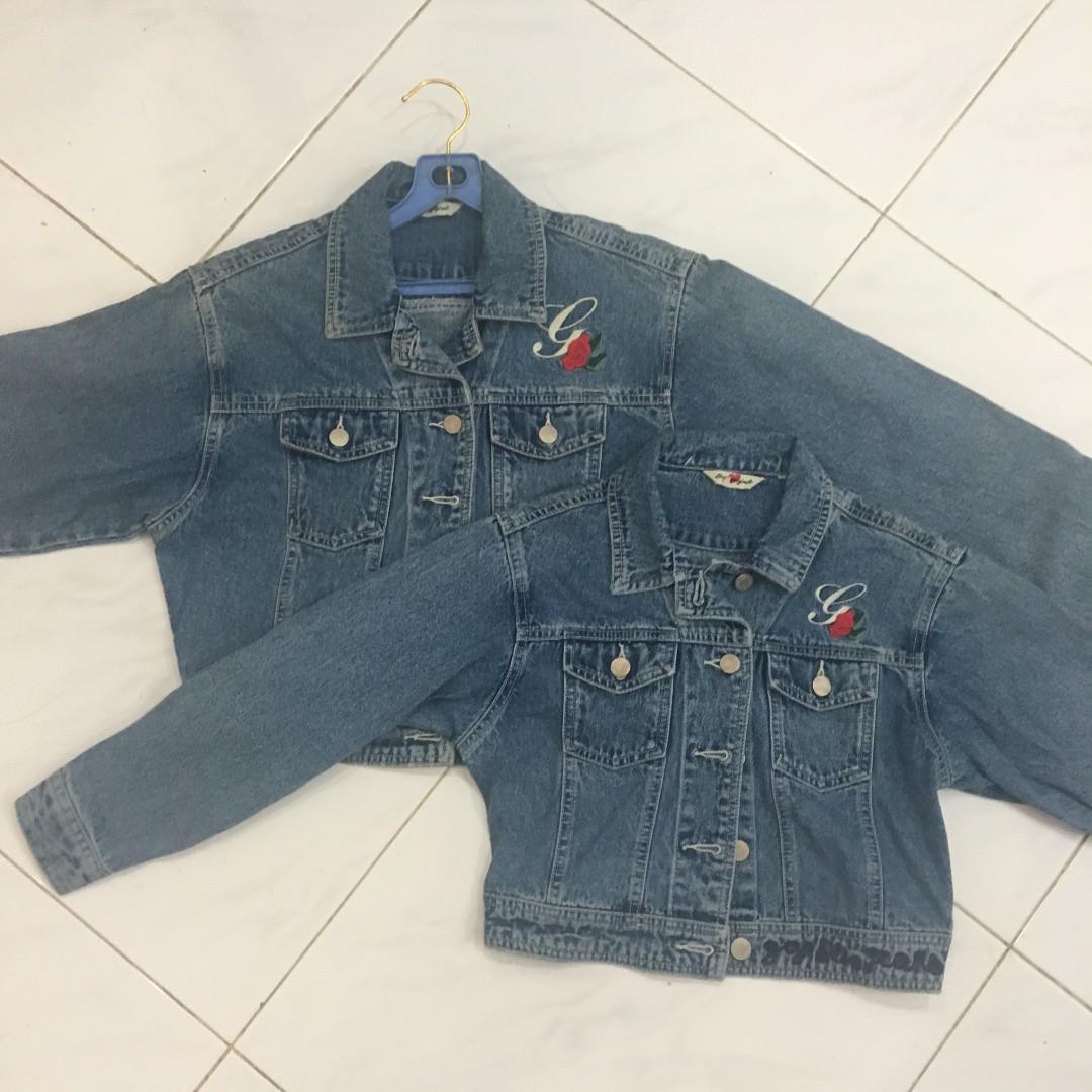 vintage gap jean jacket