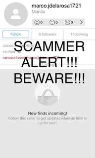 Scammer Alert!!! @marco.jdelarosa1721