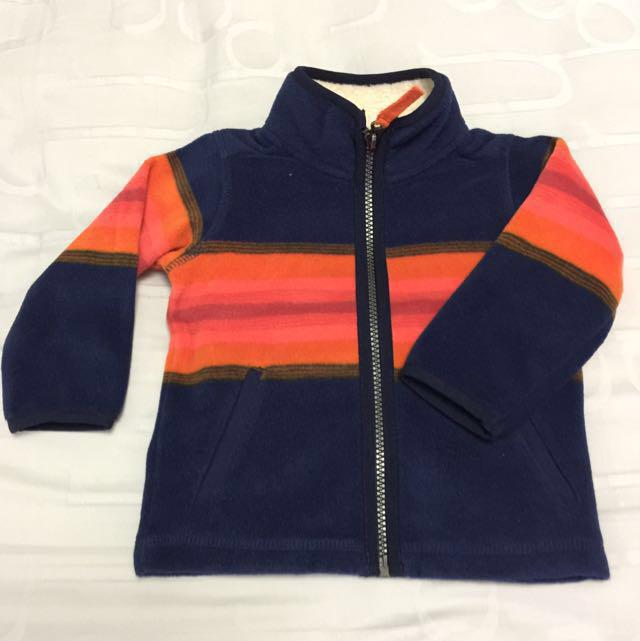 carter's fleece zip up jacket