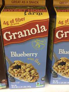 Granola Blueberry Sweet Home Farm (582 gram)