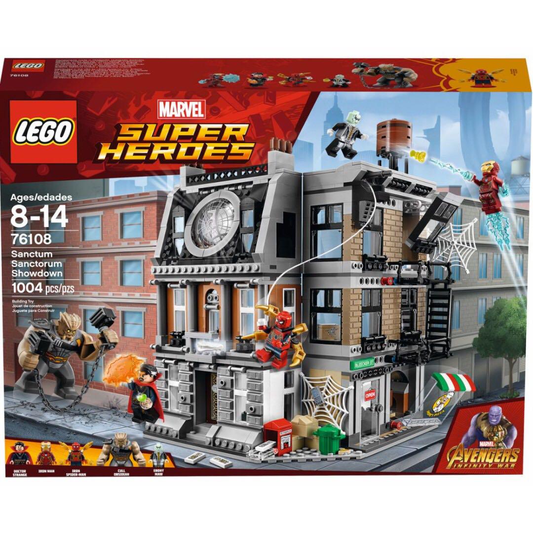 76108 Lego Sanctum Sanctorum Showdown Brand New Marvel Avengers Infinity War Toys Games Bricks Figurines On Carousell