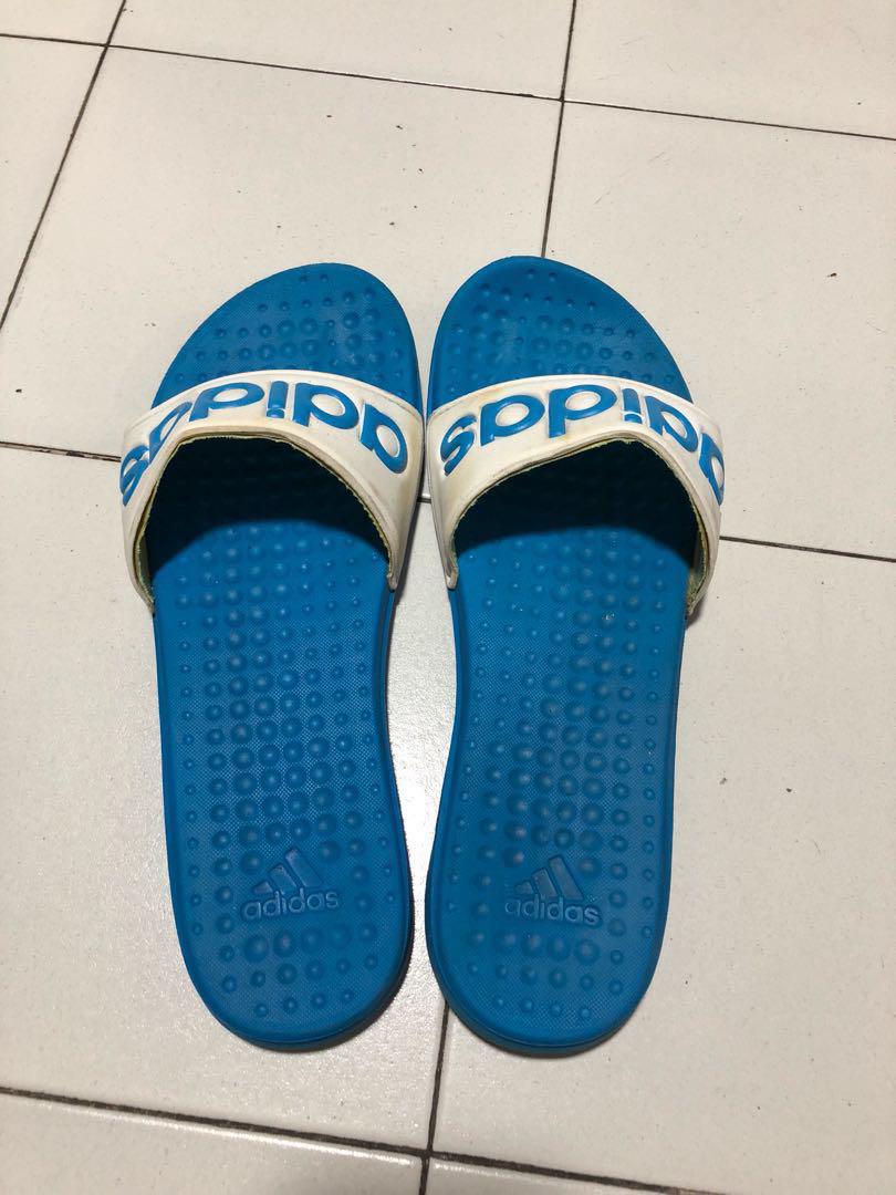 adidas blue sandals