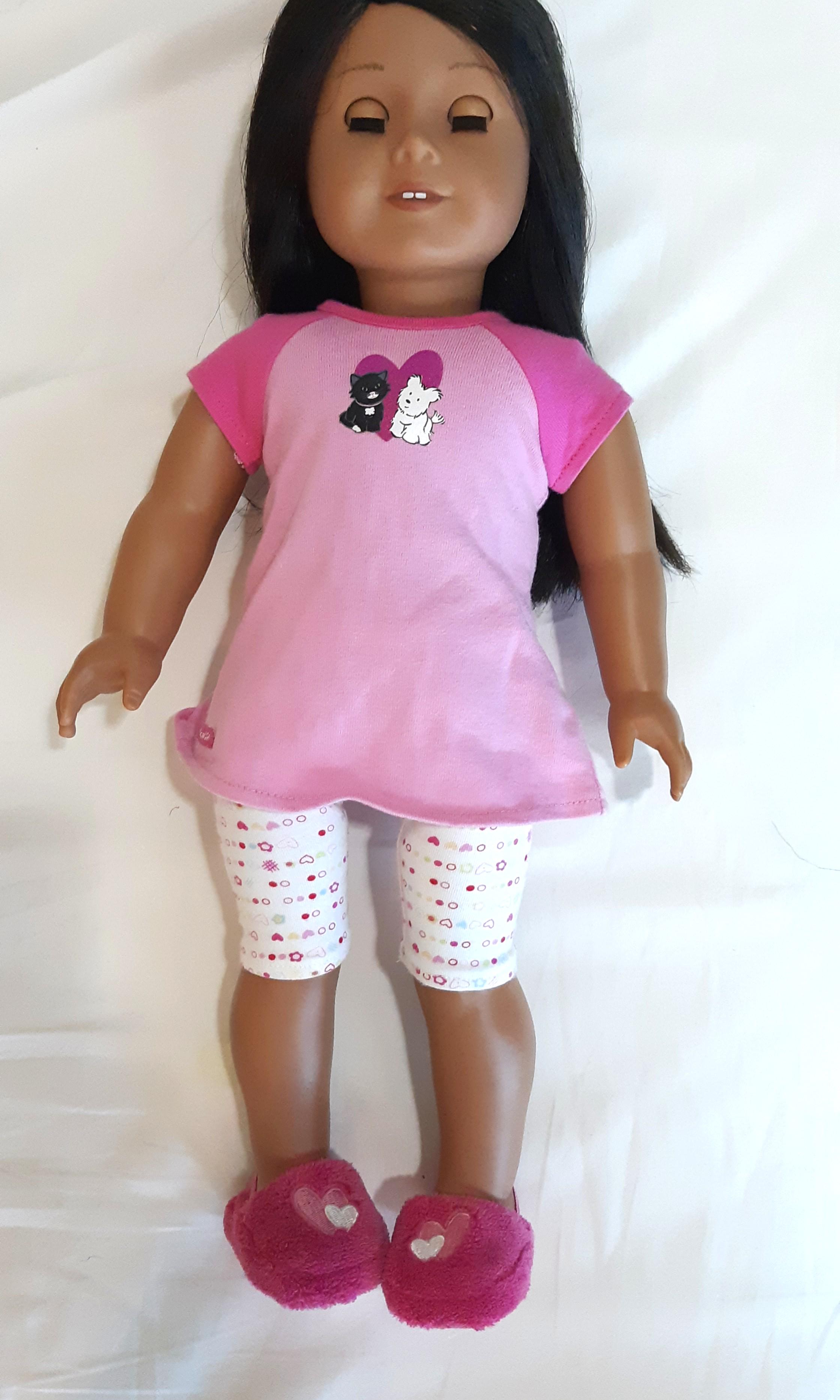 American girl i shop love pets pajamas