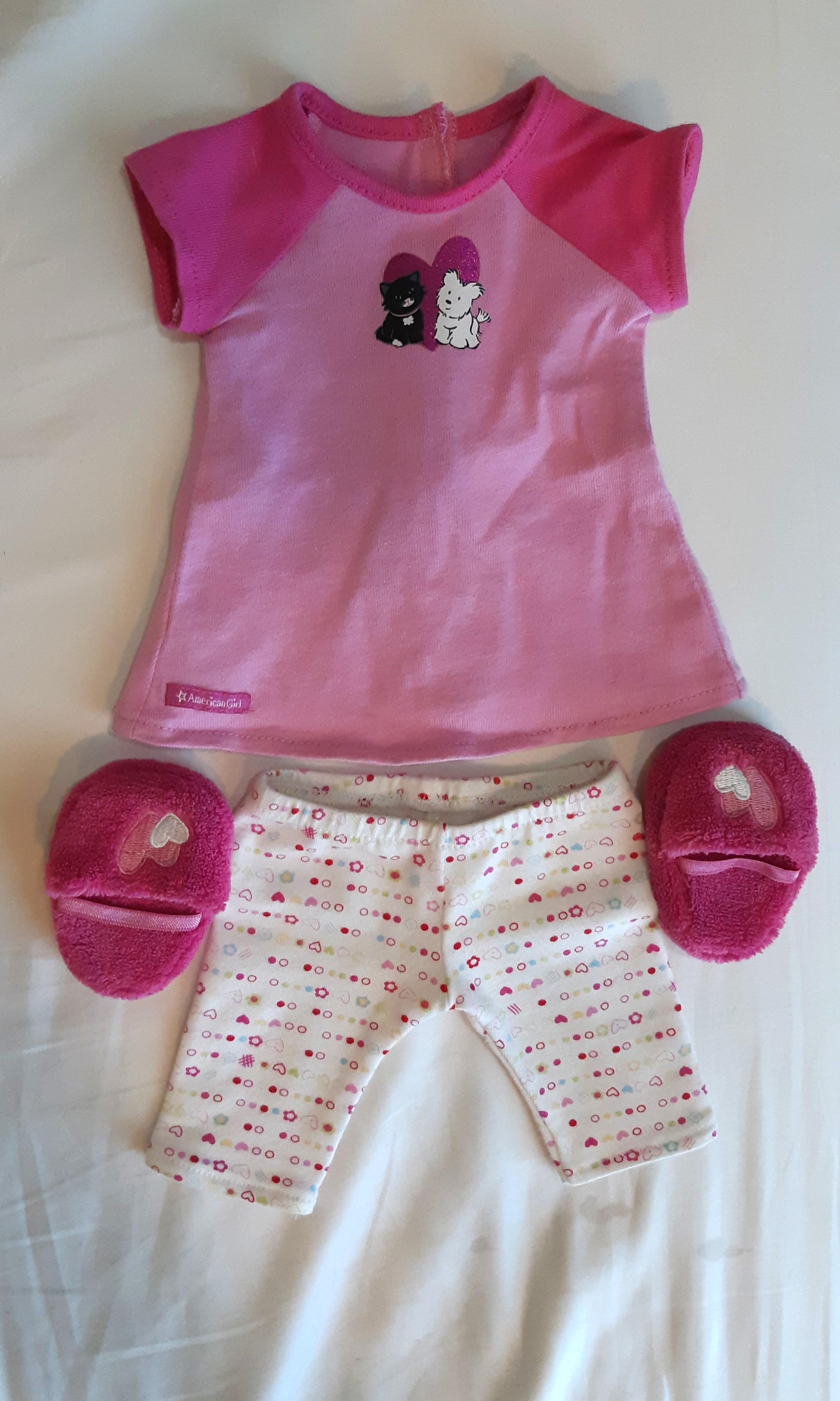 American girl i shop love pets pajamas