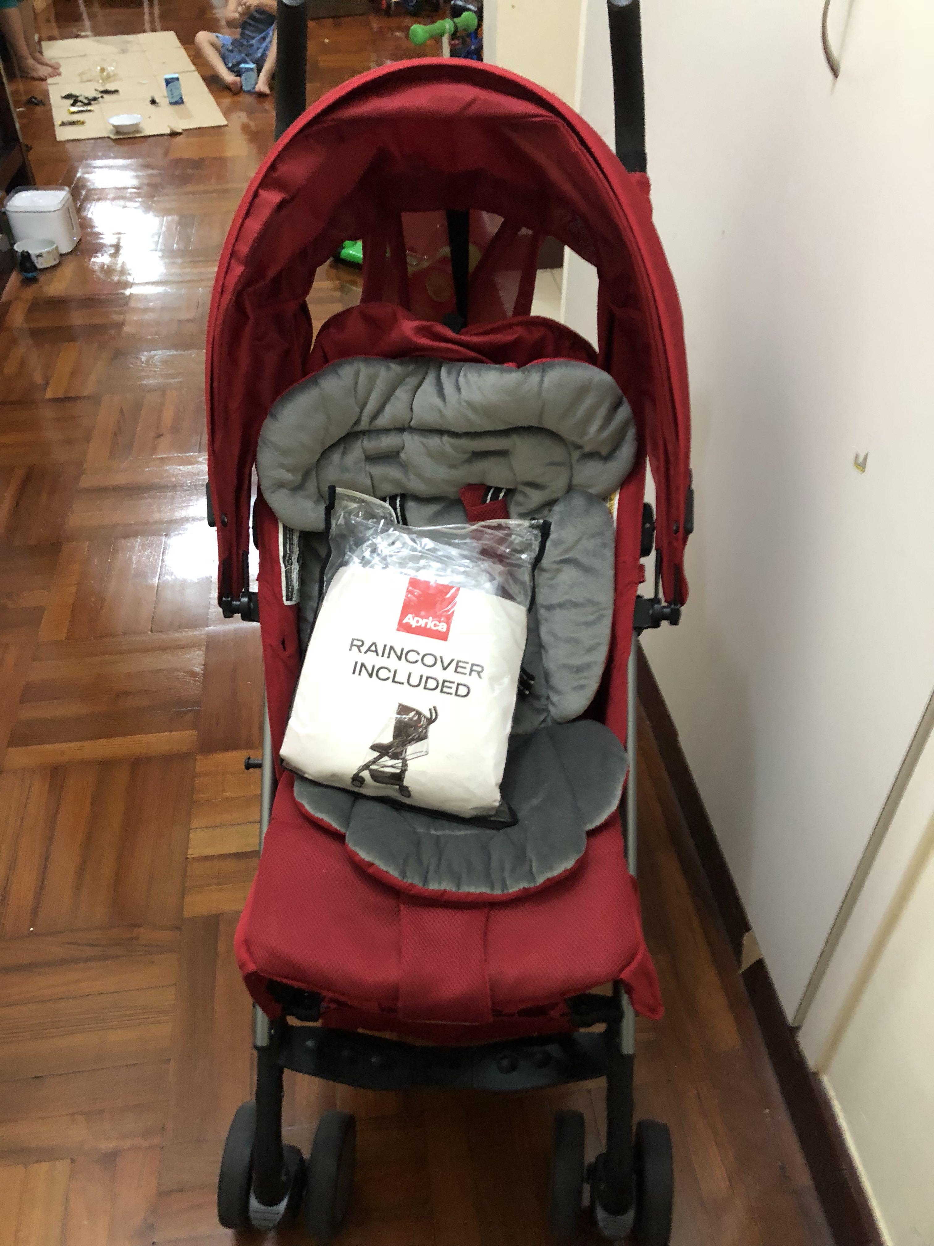 aprica presto flat stroller