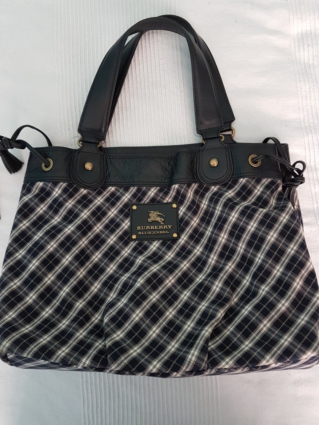 is burberry blue label authentic