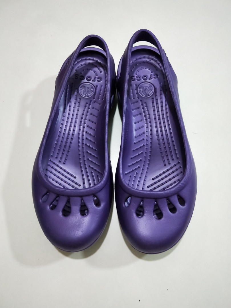 BN W8 Crocs Malindi Women Flats Shoes 