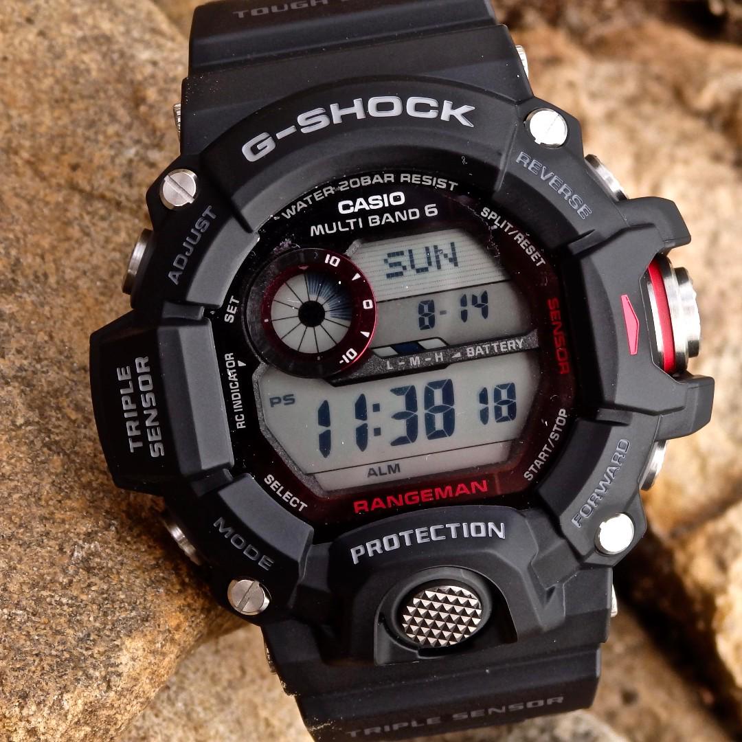 G shock outlet rangeman triple sensor