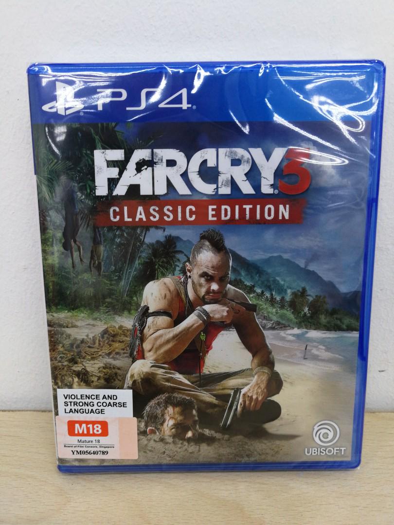 Brand New Ps4 Far Cry 3 Classic Edition R3 Toys Games Video Gaming Video Games On Carousell