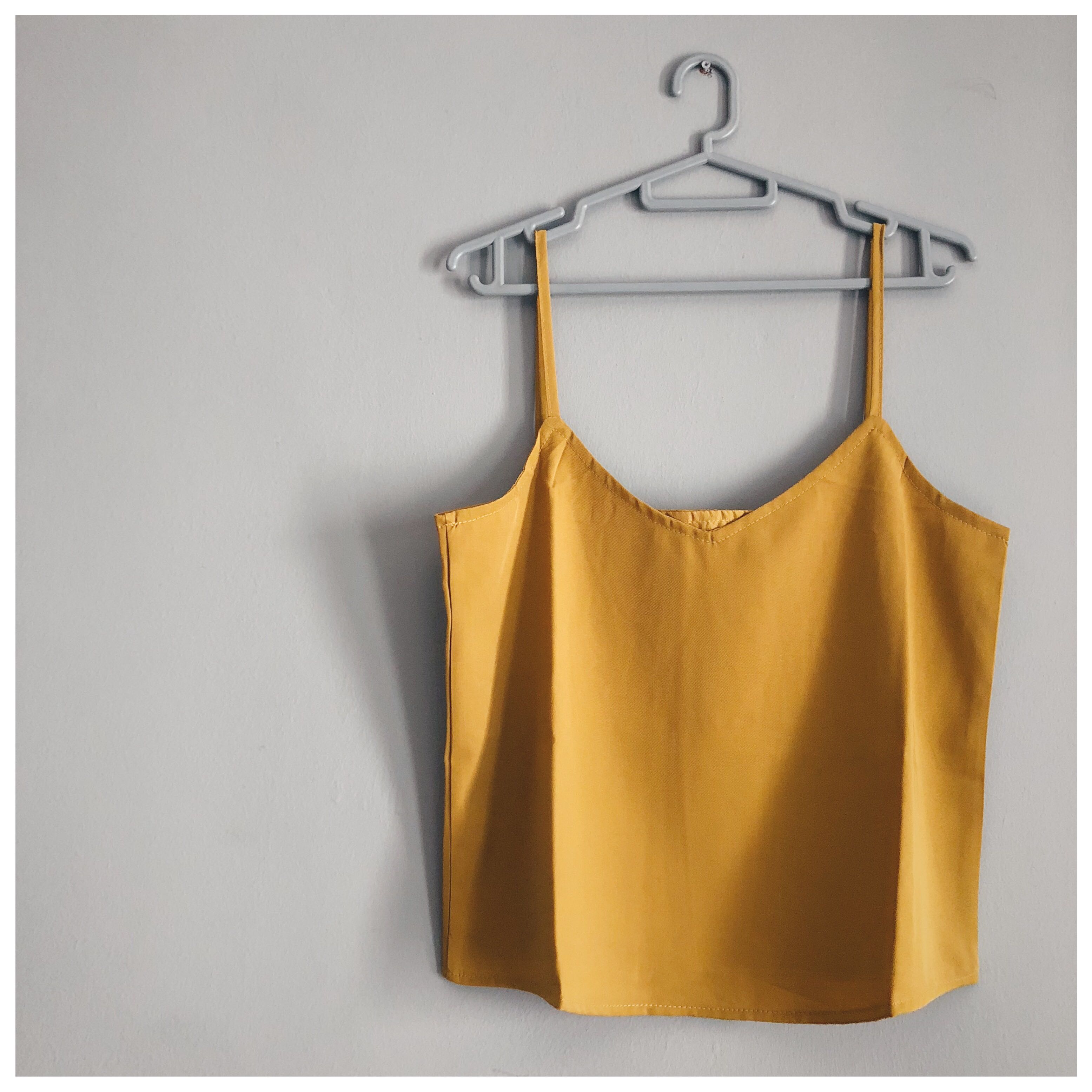 yellow camisole top