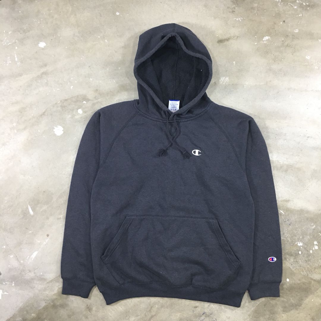 Champion Black Hoodie Pullover