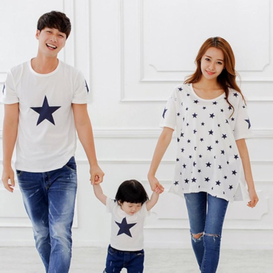 Couple Family Matching Wear Printed Tees T Shirts Baby Romper Clothes Set Luxury Apparel Kids On Carousell