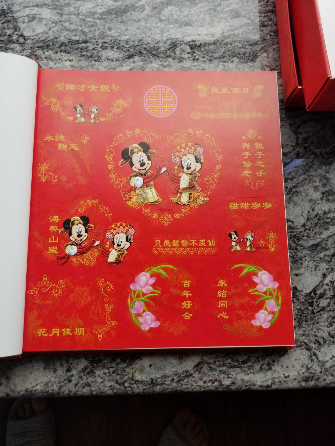 Disney Wedding Photo Album 米奇老鼠結婚相簿 Photography On Carousell