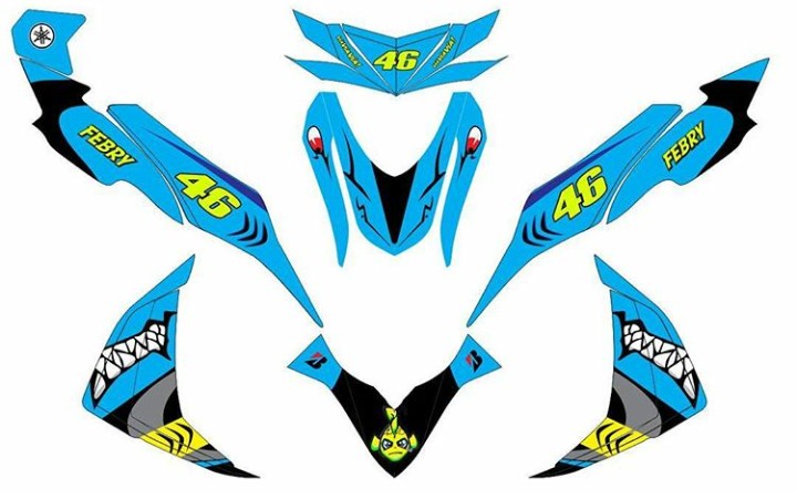 Dwcal Mio M3 Shark Motorbikes On Carousell