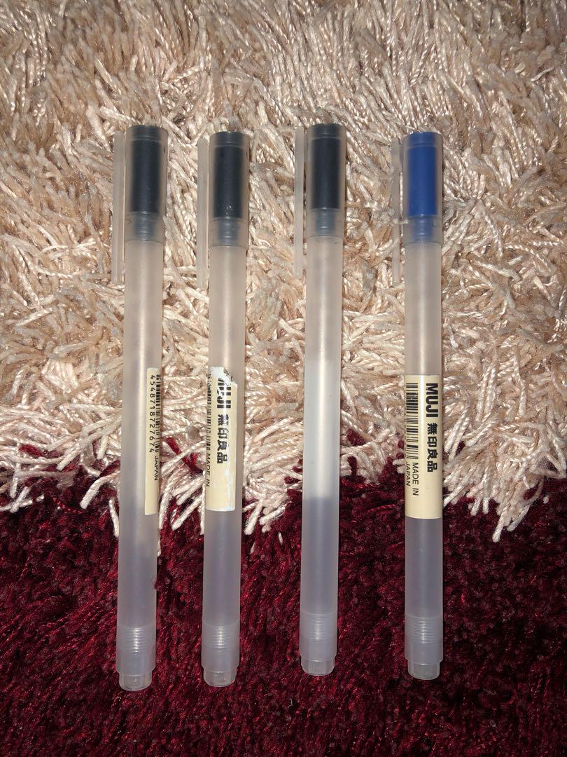 Empty Muji 0 38 Ballpens Design Craft Craft Supplies Tools