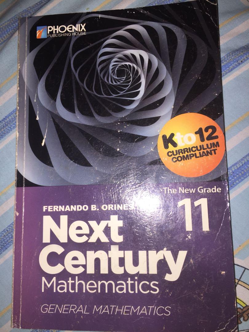 General Mathematics (Category: Textbooks) located in Manila. Submitted by shielalroslin3280 (Listing ID 176892200, Image 1). Description: General Mathematics For Grade 11.