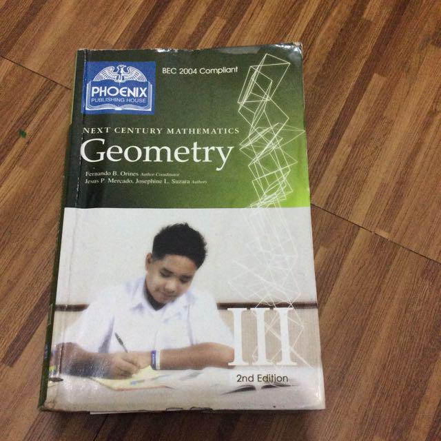 Geometry Textbook (Category: Textbooks) located in Las Pinas. Submitted by cristeta76 (Listing ID 176797662, Image 1). Description: .