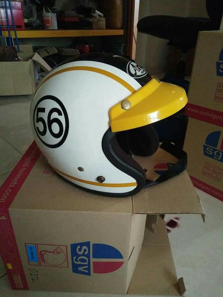 Helmet Arai monkey Motorbikes on Carousell