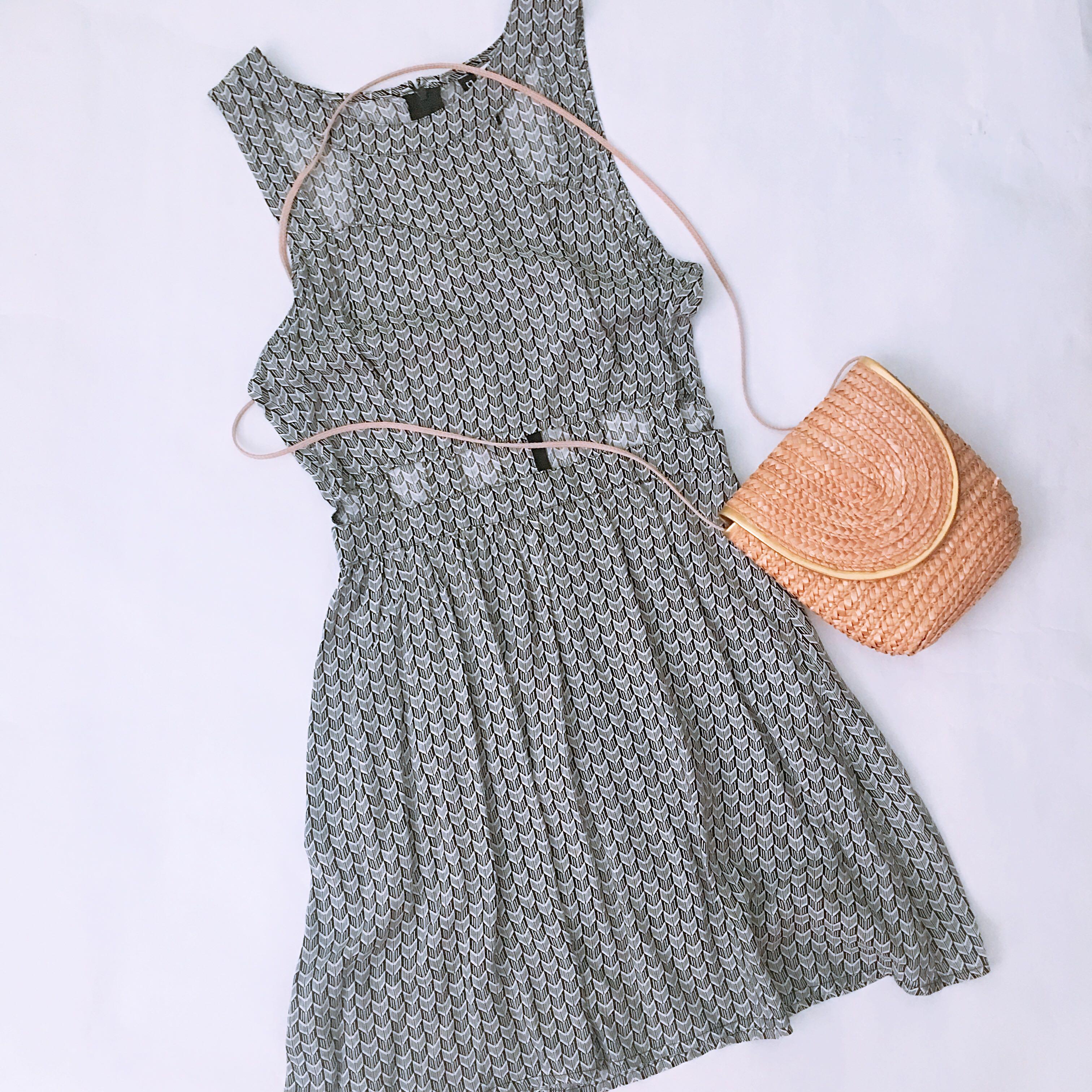 H M Vintage Cut Out Dress Hnm Women S Fashion Clothes Dresses Skirts On Carousell
