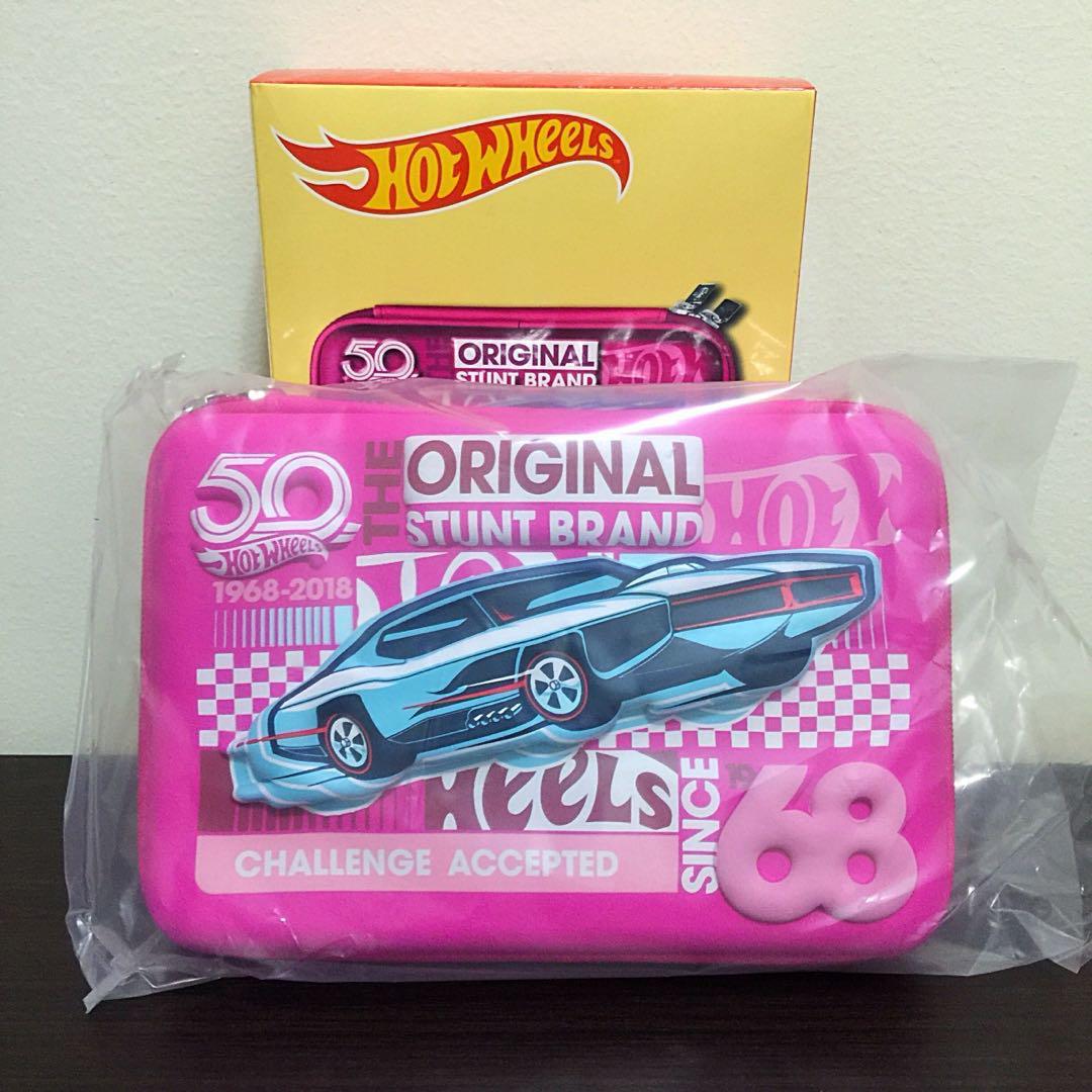 Hot Wheels 50th Anniversary Hard Case Organizer, Hobbies & Toys