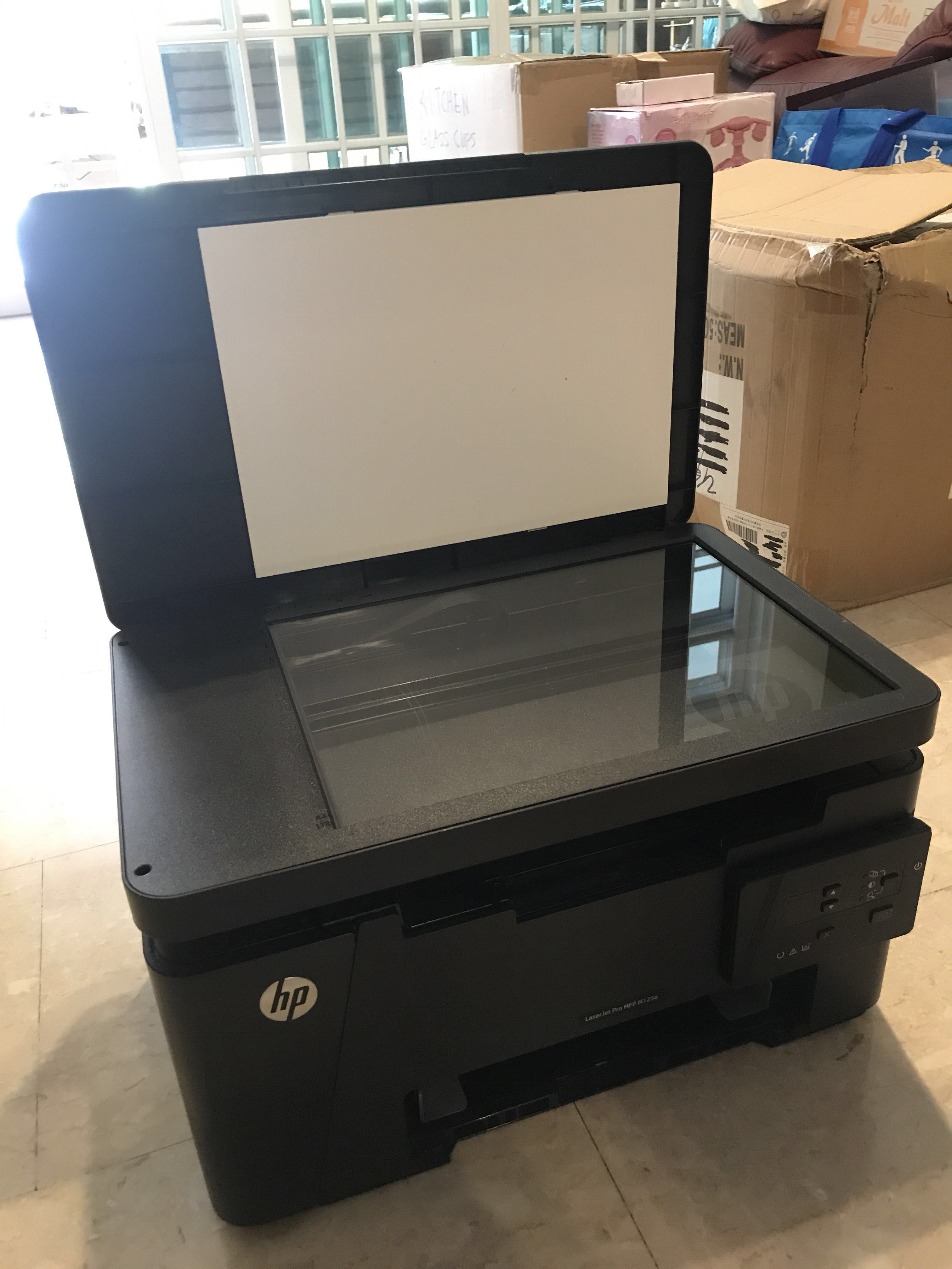HP Printer LaserJet Pro MFP M 125a, Computers & Tech, Desktops on Carousell