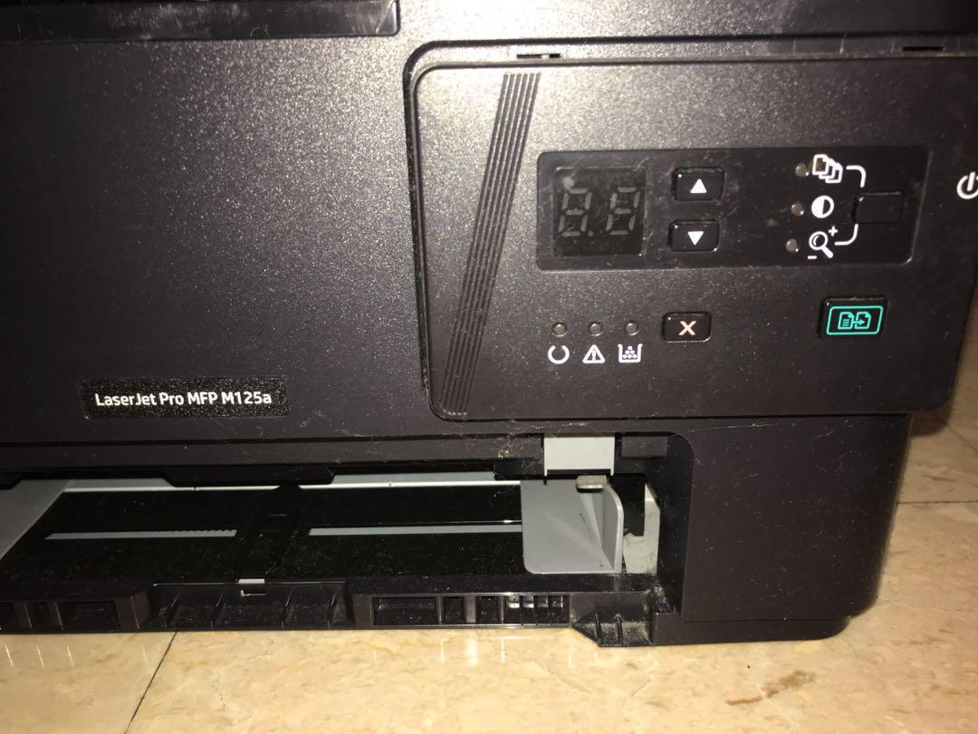 HP Printer LaserJet Pro MFP M 125a, Computers & Tech, Desktops on Carousell