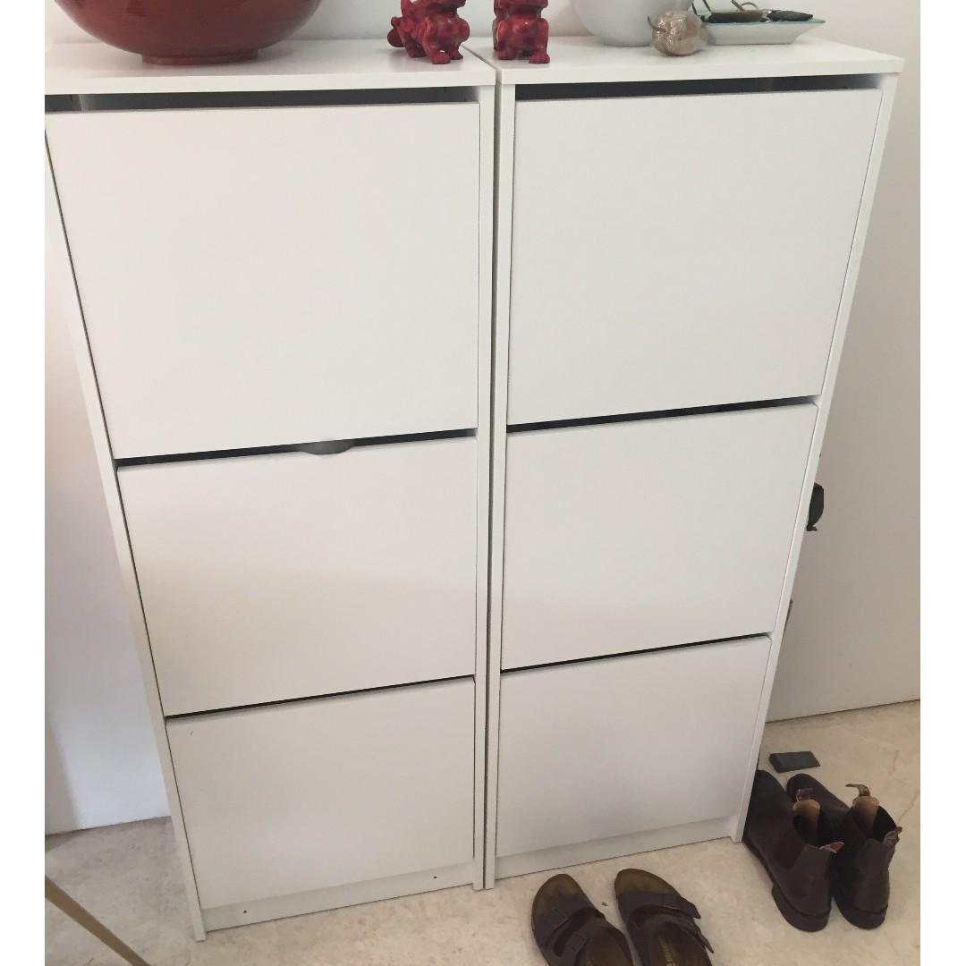Ikea Bissa Shoe Cabinets 2 Furniture Others On Carousell