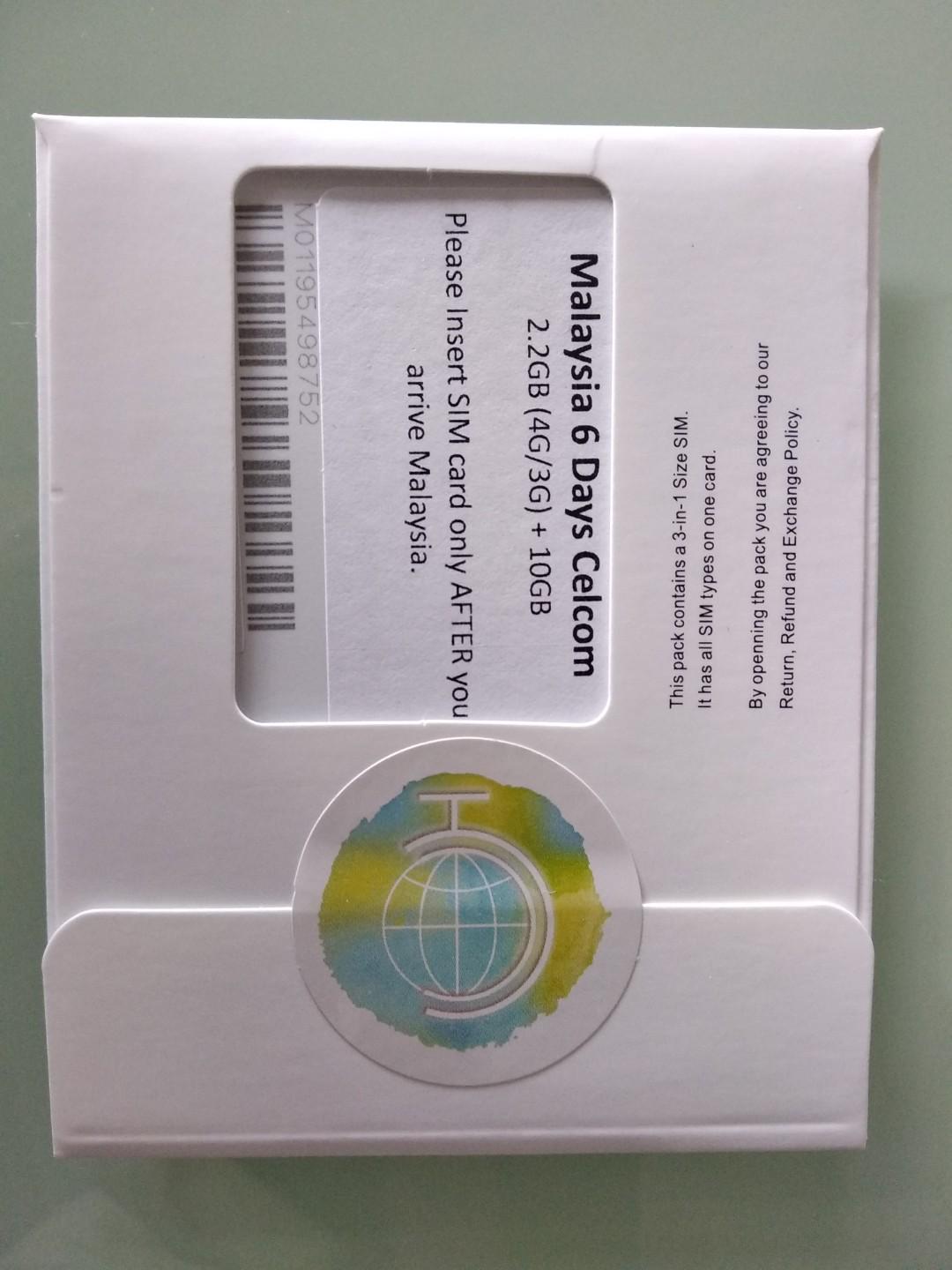 Malaysia Celcom Prepaid Sim Card Mobile Phones Tablets Others On Carousell