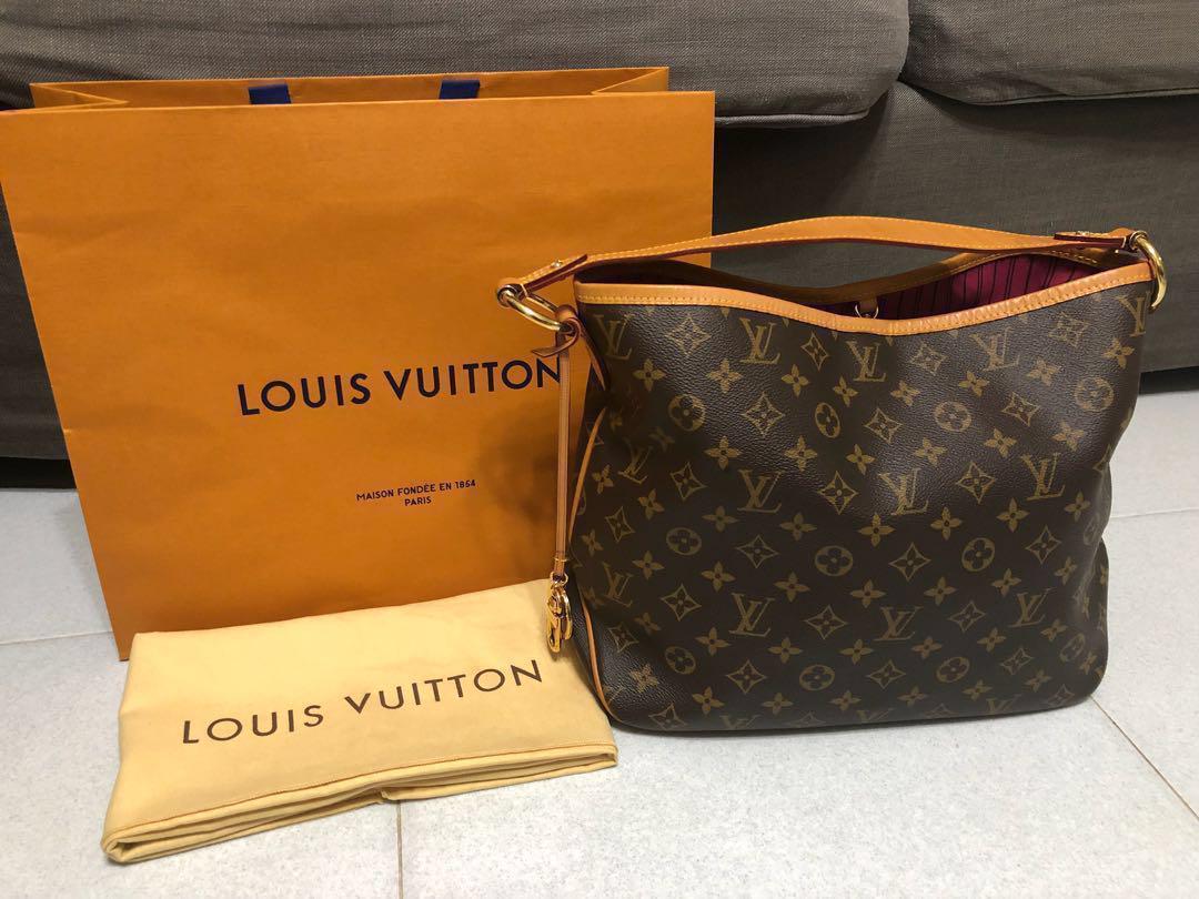 Louis Vuitton Delightful PM Monogram Canvas Natural For Women, Women's  Handbags, Shoulder Bags 33cm LV M40352 - Clothingta