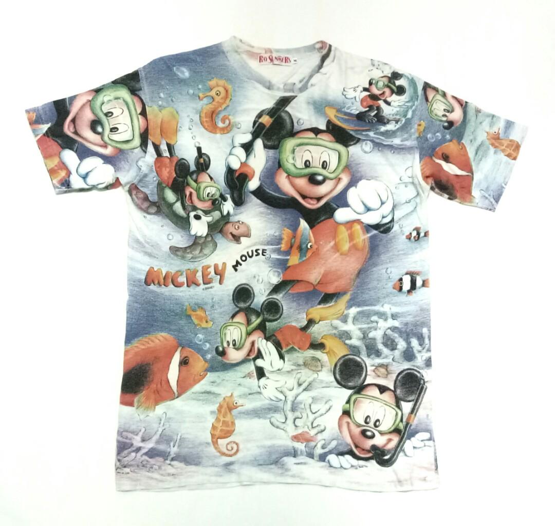 Mickey mouse t shirt malaysia on sale