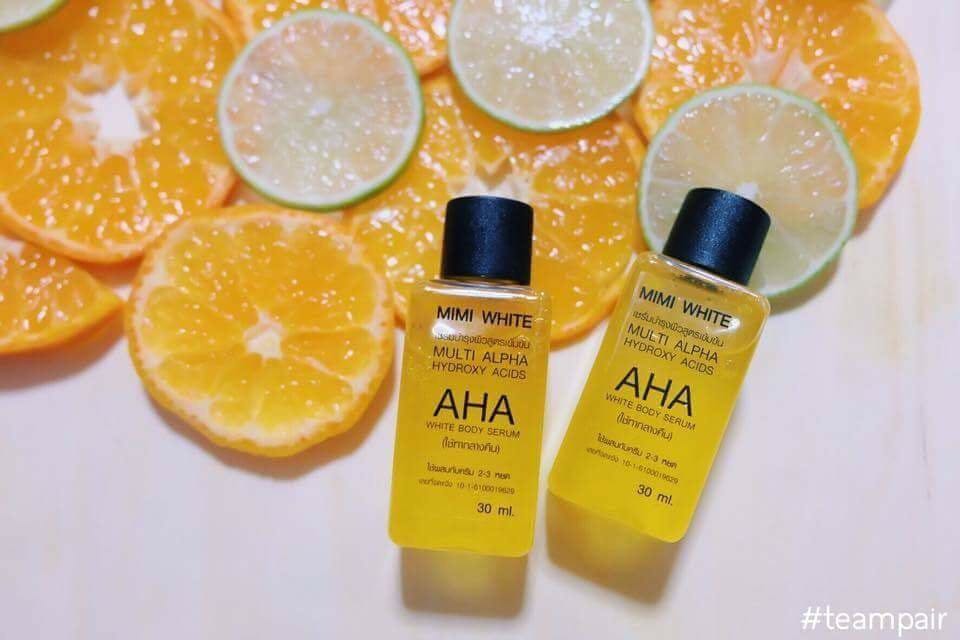 Mimi White Aha Serum Thailand Original Health Beauty Skin Bath Body On Carousell Mimi white whitening brightening bleaching skin vitamin b c at the best online prices at ebay! mimi white aha serum thailand original