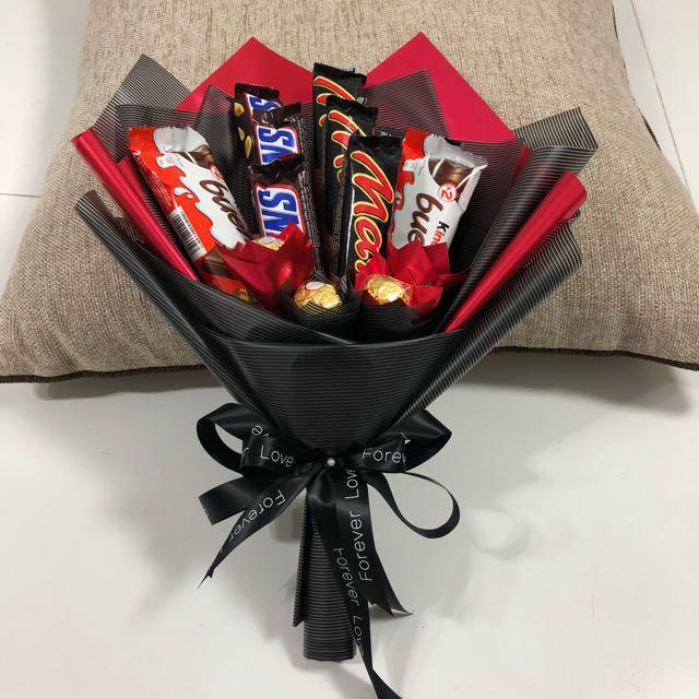 Mixed Chocolate Bouquet Hobbies Toys Stationery Craft Flowers Bouquets On Carousell