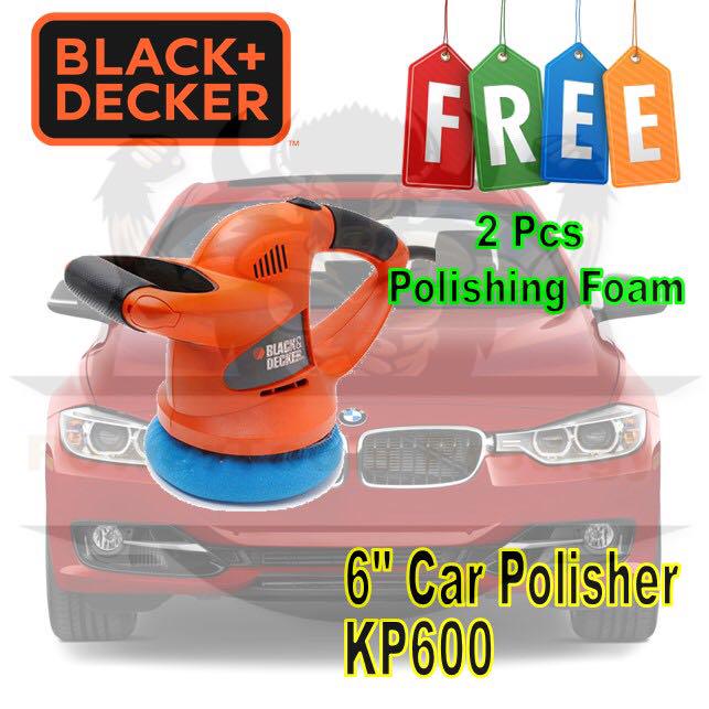 New Black And Decker Kp600 Random Orbital Sander Car Polisher