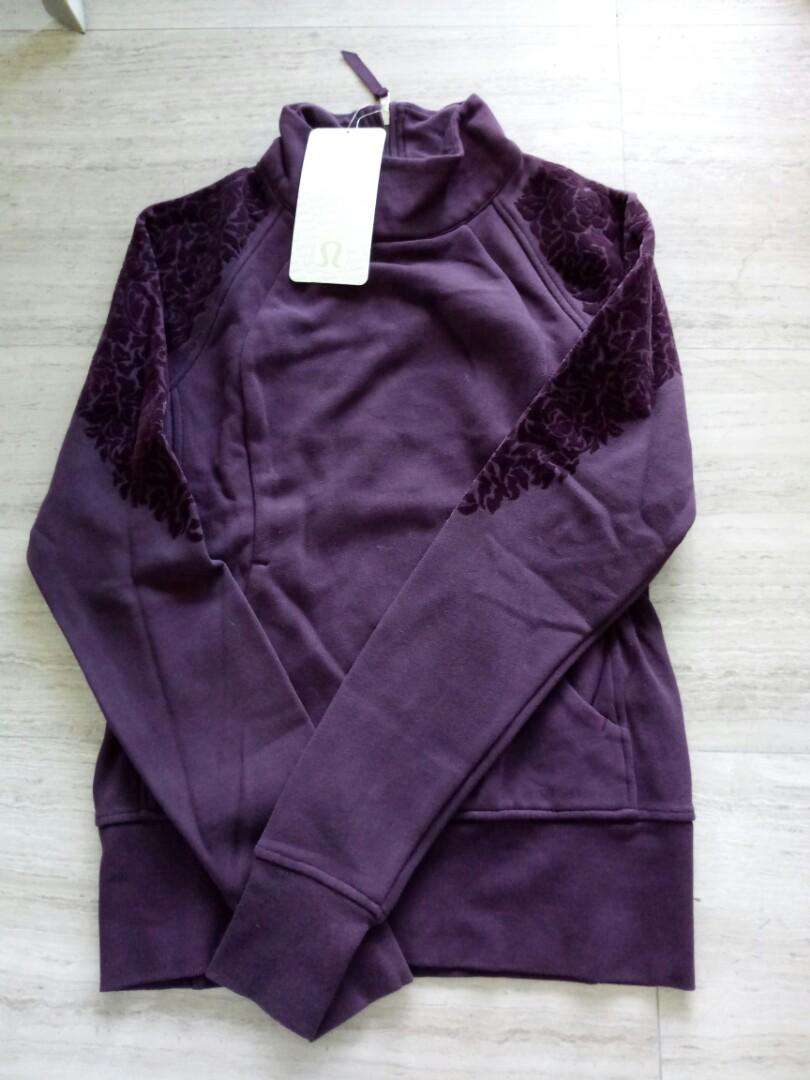 Lululemon floral store flock pullover