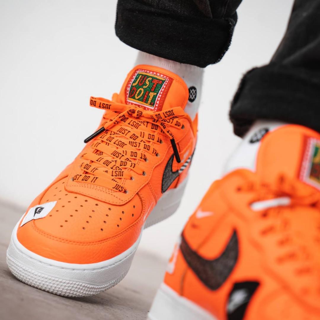 Nike air force 1 7 best sale just do it pack orange
