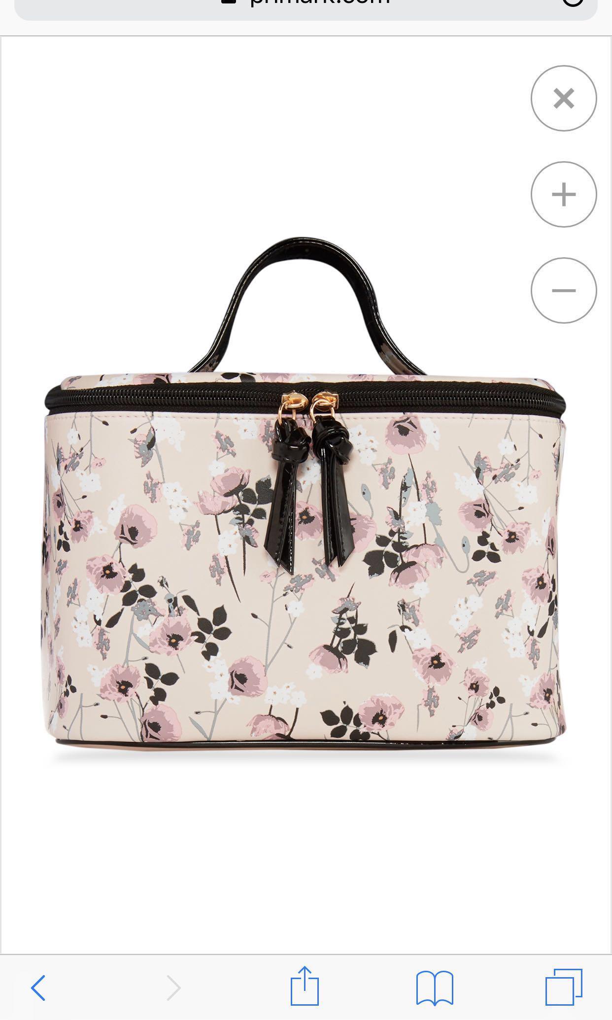 floral vanity case
