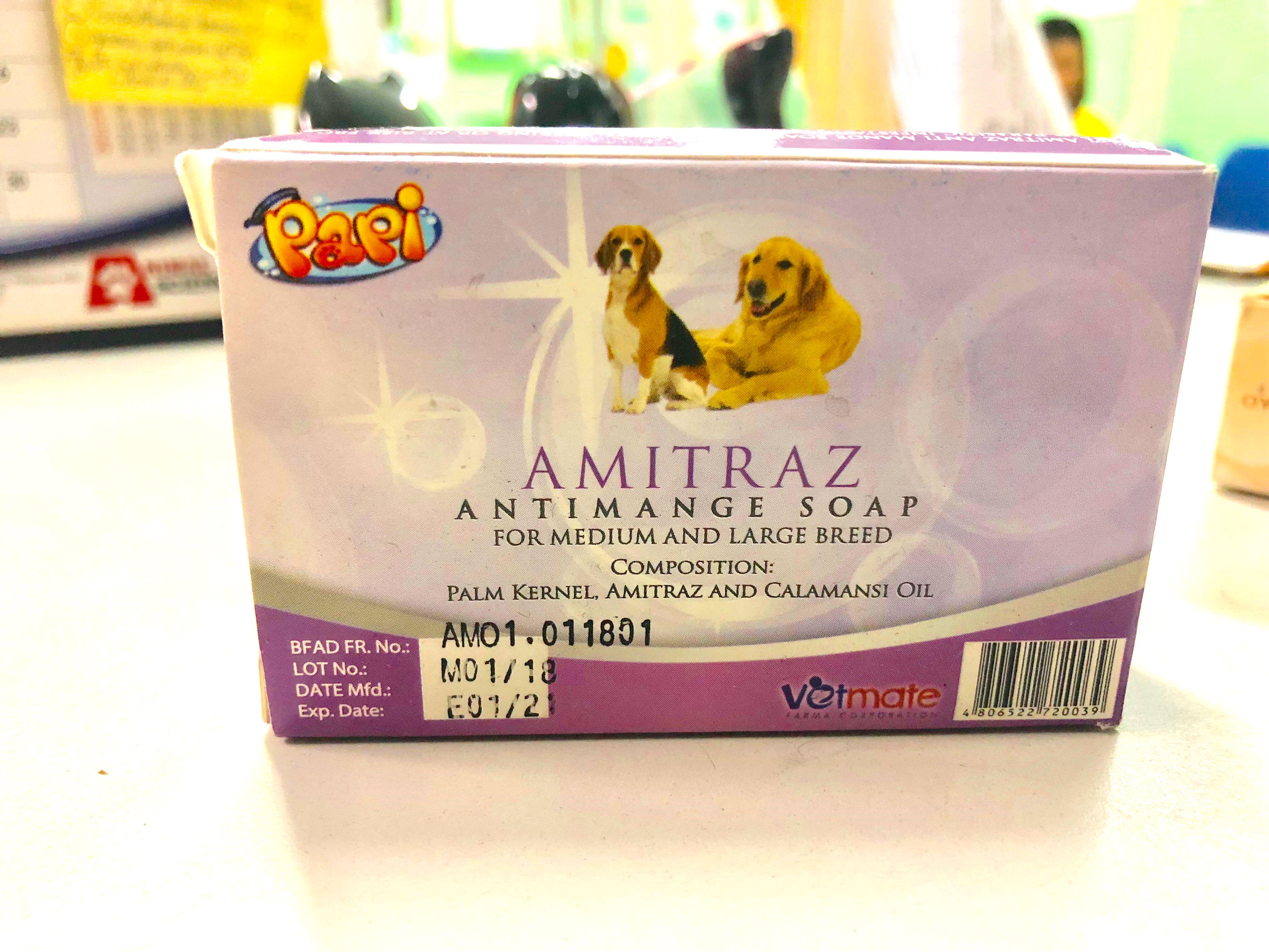 Amitraz soap sales