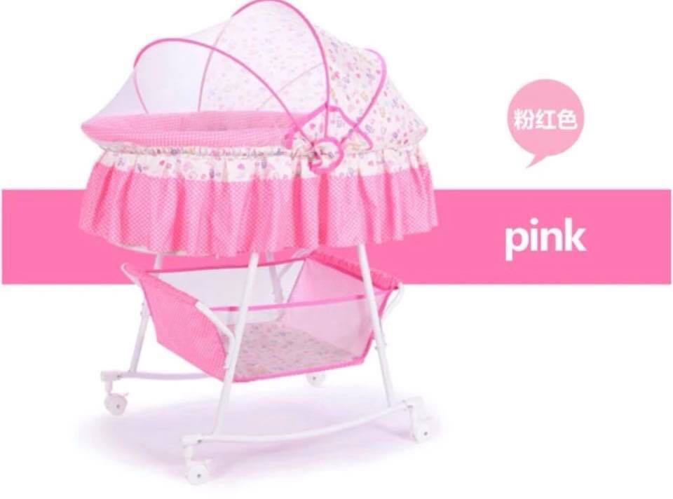 baby rocker with mosquito net