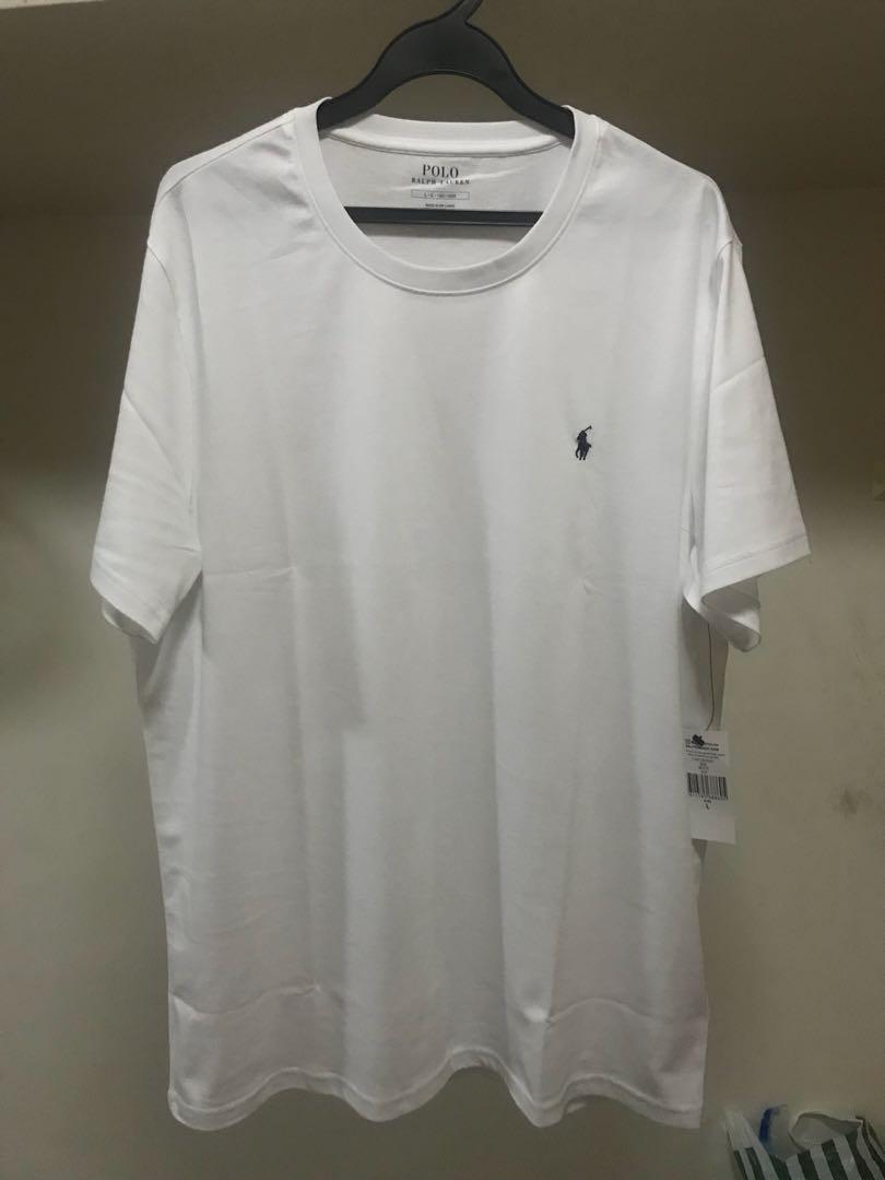 Polo Ralph Lauren T Shirt White With Small Logo Size L Men S