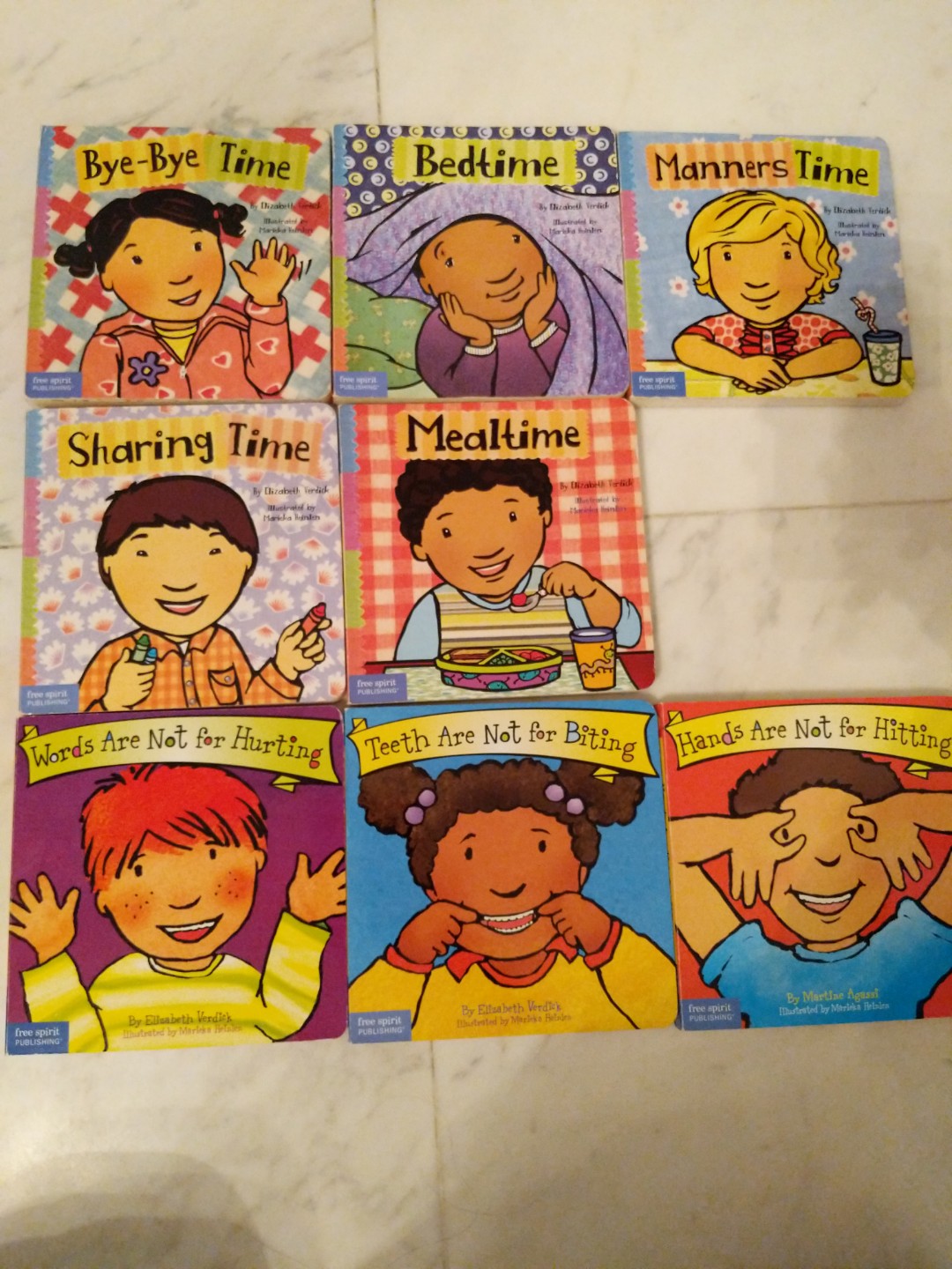 Preloved Elizabeth Verdick Toddler Tools Series Books