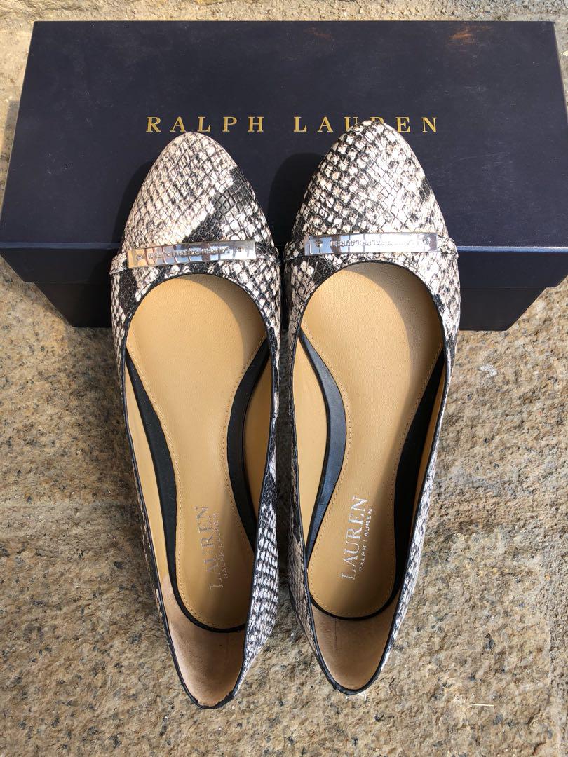 Ralph lauren women flat shoes best sale