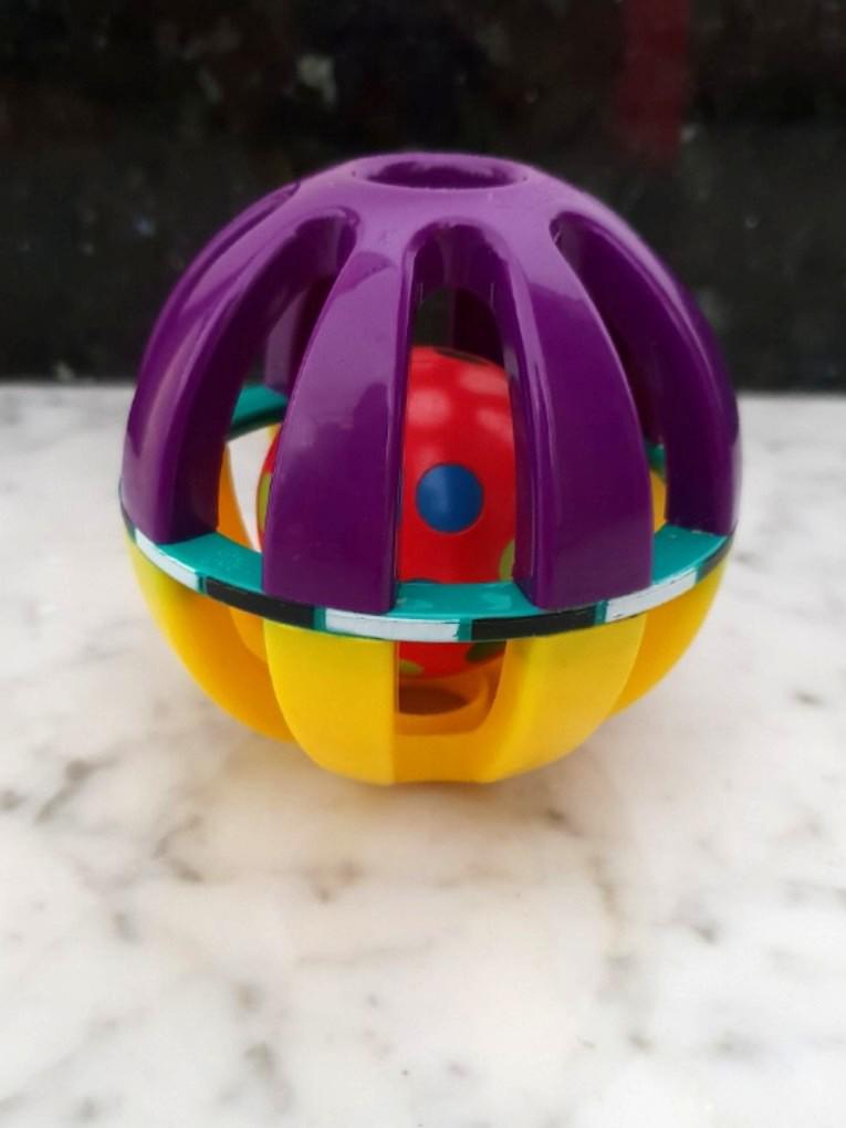 Sassy Big Small Chime Ball Bayi Anak Mainan Baby Walker di